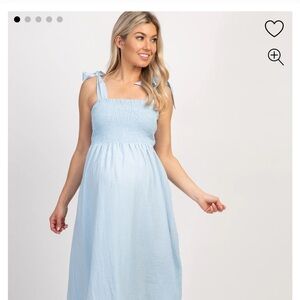 Pinkblush Light Blue Midi Dress